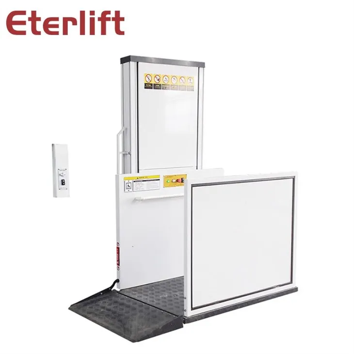 Hydraulic Wheelchair Lift With Ramp