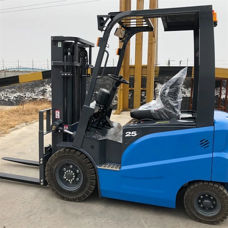 Durable 4 Wheel Electric Forklift Trucks