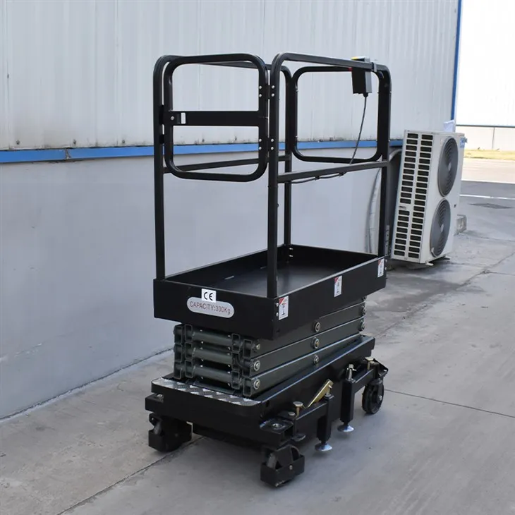 Ręczny mobilny stół nożycowy