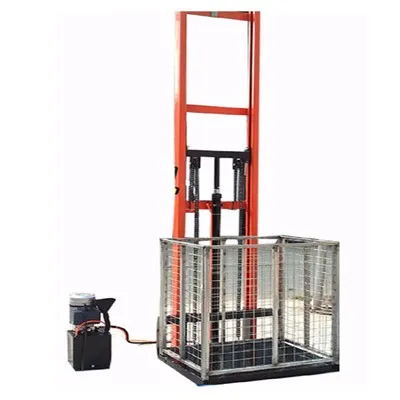 Hydrauliczna winda towarowa