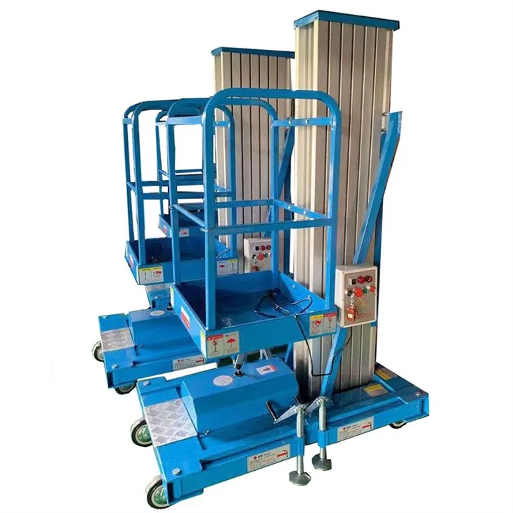 Aluminiowy windę maszt