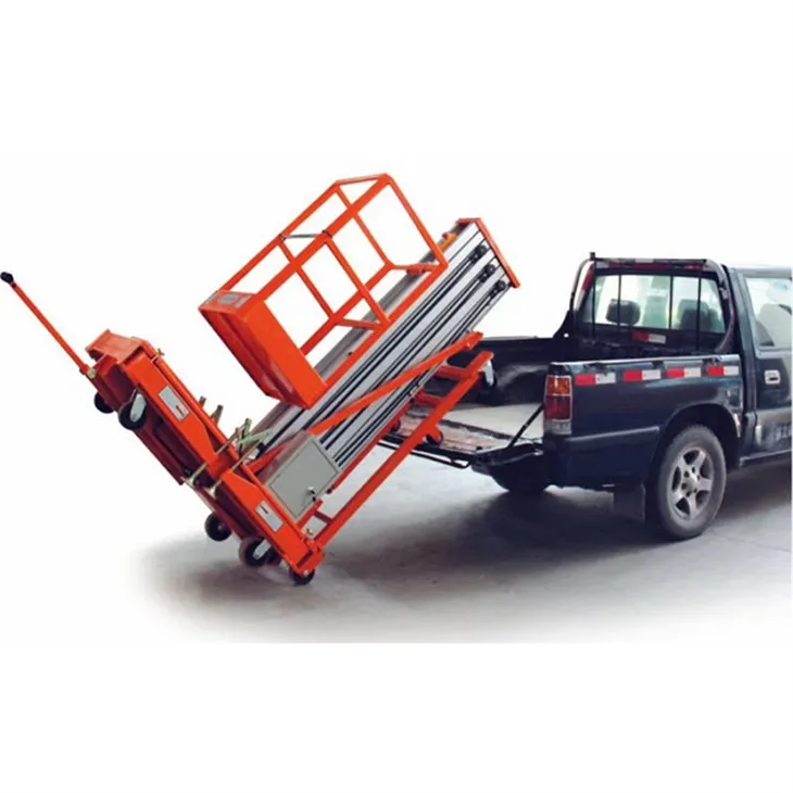 Indywidualnie dostosowany pionowy podnośnik jednomasztowy