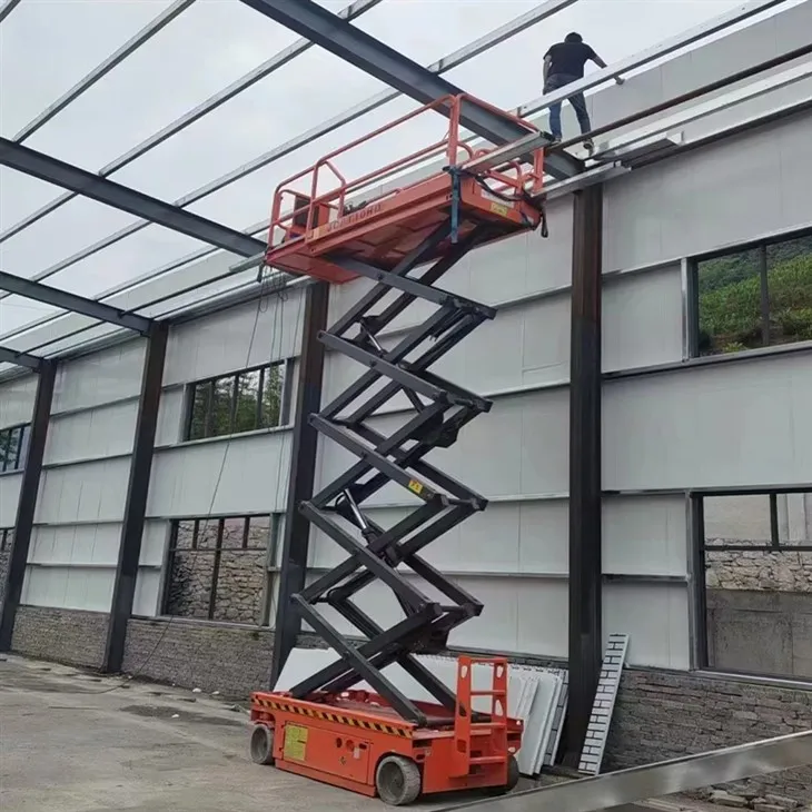 Hydrauliczna platforma nożycowa