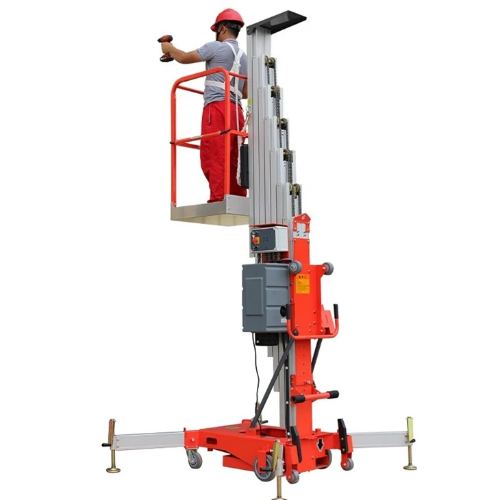 Vertical Single Mast Man Lift