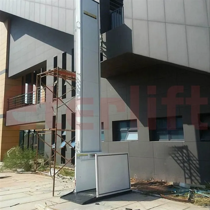 Podnośnik wózka inwalidzkiego na garaże